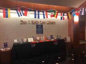 HIspanic Heritage Month display