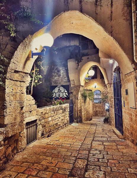 Jaffa, Israel Ancient Alleyway