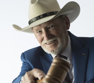 Judge Joe Spurlock cowboy hat