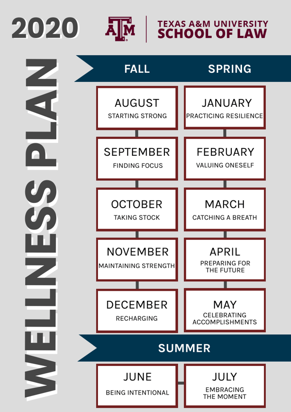 Tamu Law Reveals Student Wellness Plan For 2020 21 tamu 2021 academic calendar