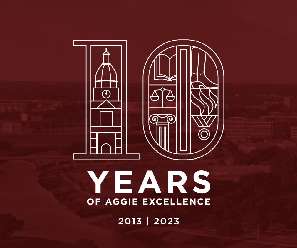 10 years of Aggie Excellence