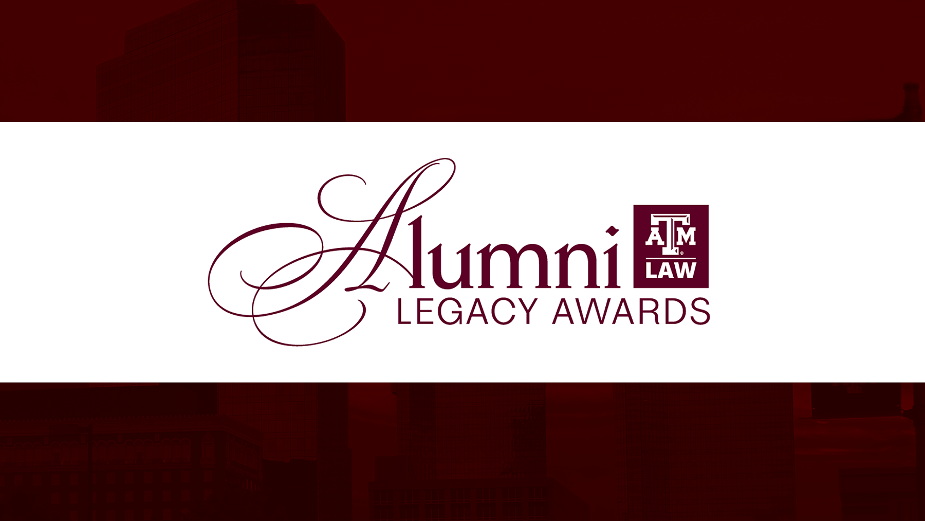 Alumni Legacy Awards graphic